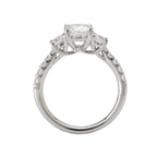 Romance 3 Stone Semi-Mount Diamond Ring