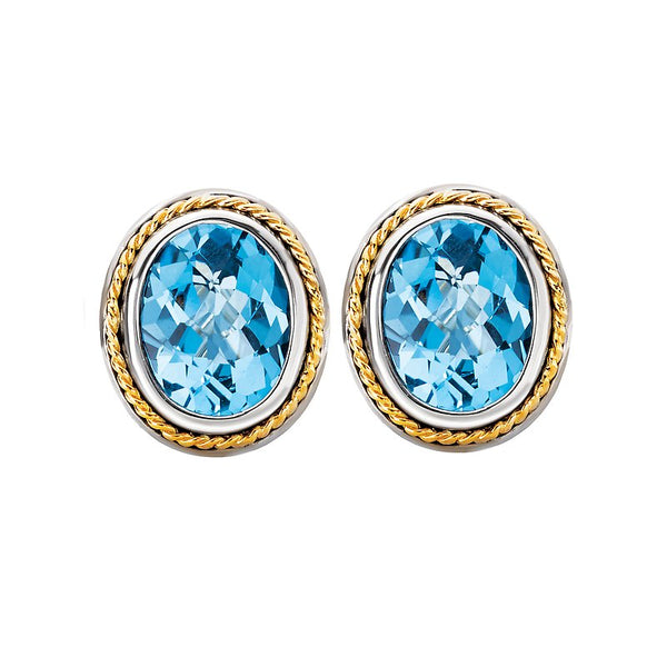 Eleganza Ladies Fashion Gemstone Earrings