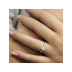 Romance Peg Head Semi-Mount Diamond Ring