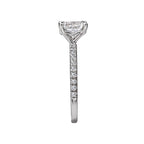 Romance Peg Head Semi-Mount Diamond Ring