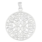 Southern Gates® Large Original Round Scroll Pendant
