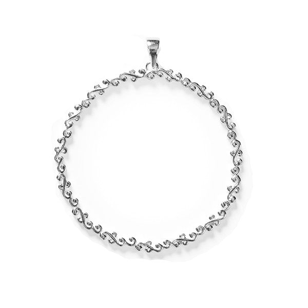 Southern Gates® Open Scrolling Vine Pendant
