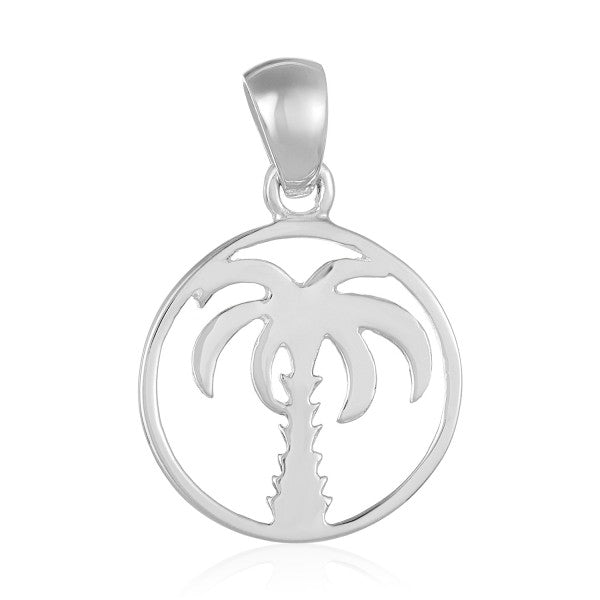 Southern Gates® Round Palmetto Tree Pendant