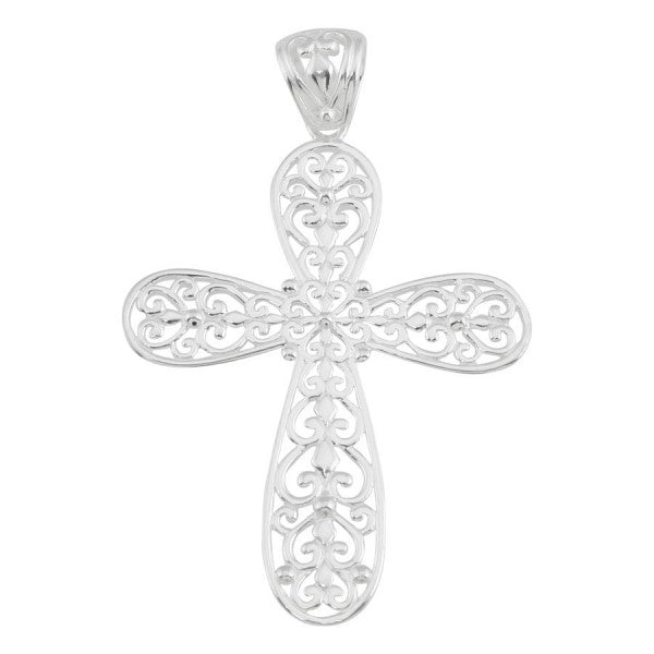 Southern Gates® Large Filigree Cross Pendant