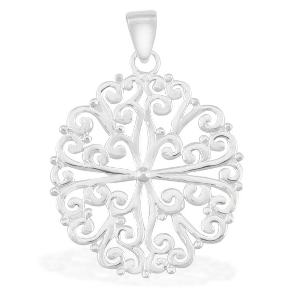 Southern Gates® Round Filigree Pendant
