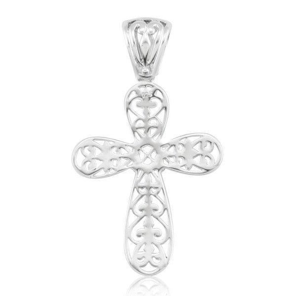 Southern Gates® Tiny Filigree Cross Pendant