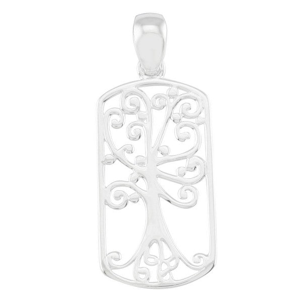 Southern Gates® Rectangular Oak Tree Pendant