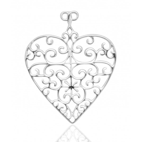 Southern Gates® Flat Heart Pendant