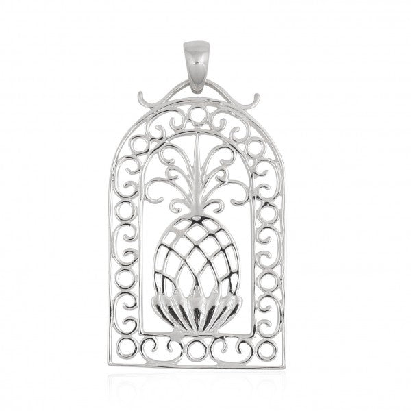 Southern Gates® Scroll Framed Pineapple Pendant