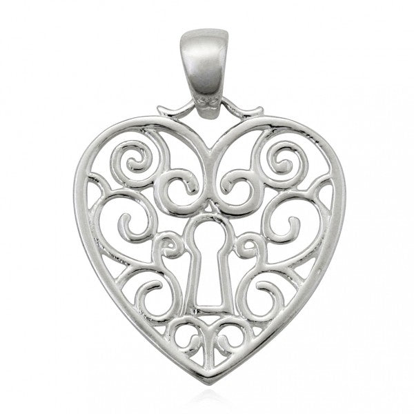 Southern Gates® Keyhole Heart Pendant