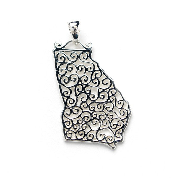 Southern Gates® Georgia State Pendant