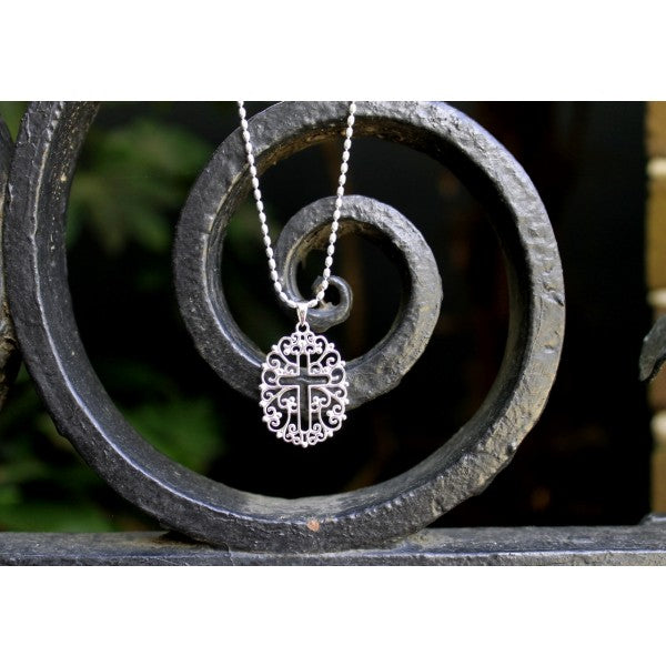Southern Gates® Open Filigree Cross Pendant