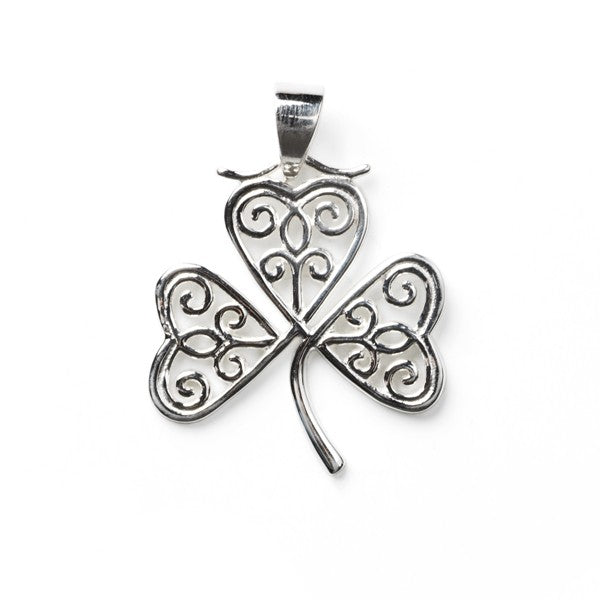 Southern Gates® Clover Scroll Pendant