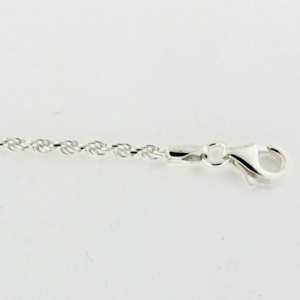 Southern Gates® 2.0mm Sterling Silver Diamond-Cut Rope Chain