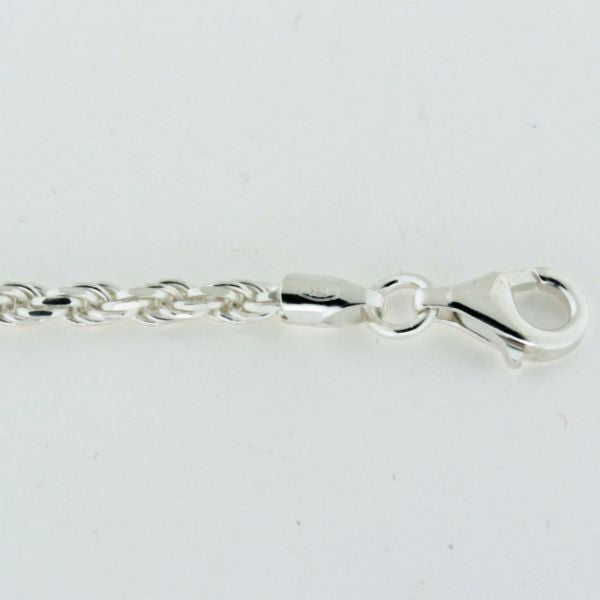 Southern Gates® 2.7mm Sterling Silver Diamond-Cut Rope Chain