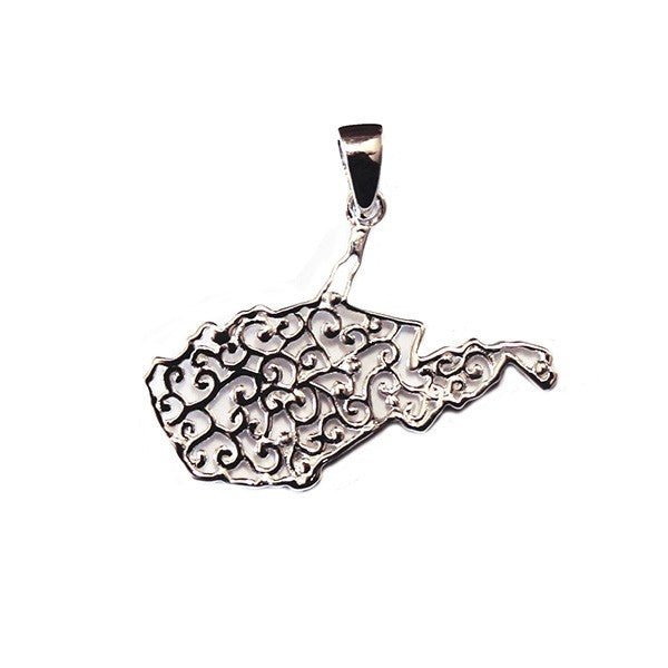 Southern Gates® West Virginia State Pendant