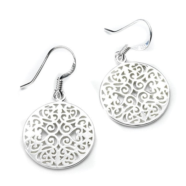 Southern Gates® Small Round Original Scroll Earrings