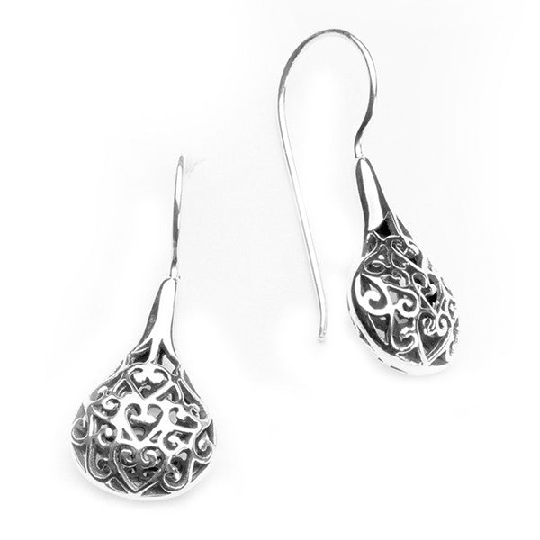 Southern Gates® Oxidized Filigree Ball Earrings