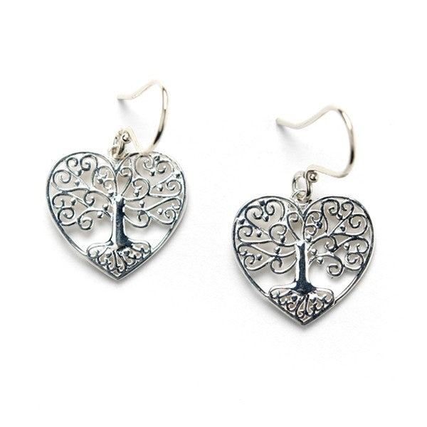 Southern Gates® Tree Heart Earrings