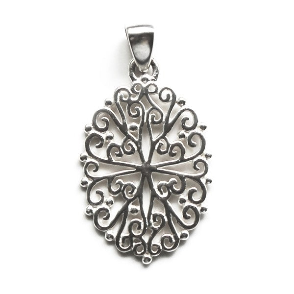 Southern Gates® Oval Filigree Pendant