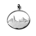 Southern Gates® Charleston Skyline Engravable Pendant