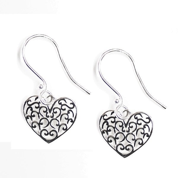 Southern Gates® Heart Dangle Earrings